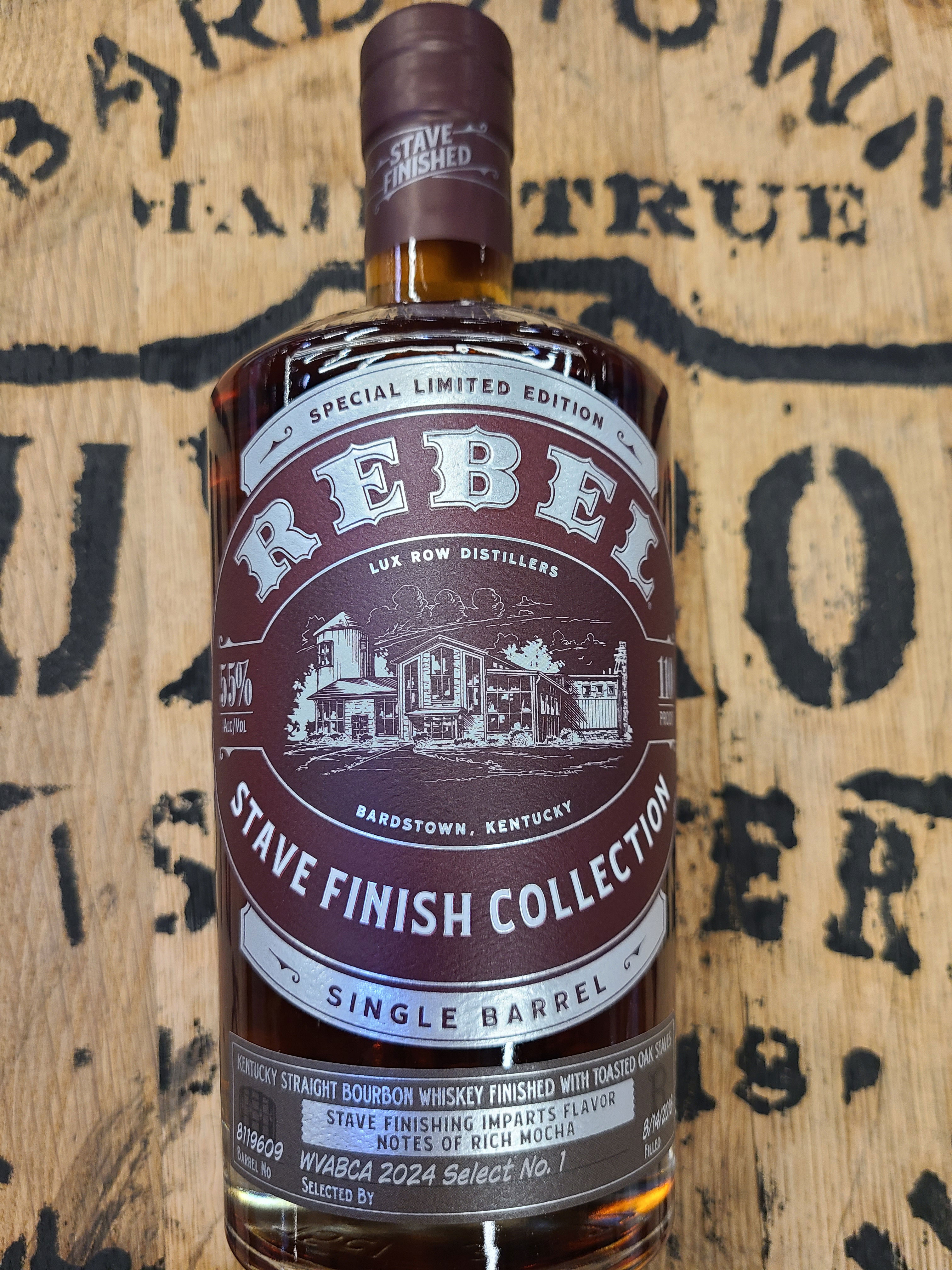Rebel Stave Finish