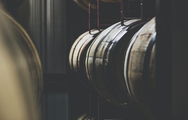 whiskey barrels